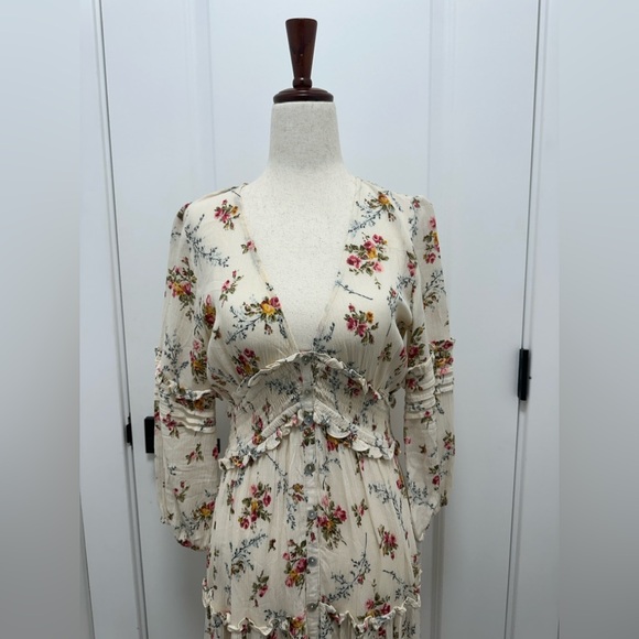 Angie Floral Maxi Dress - Picture 4 of 9